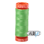 Aurifil 50 Wt 100% Cotton  200m - 6737 Shamrock Green