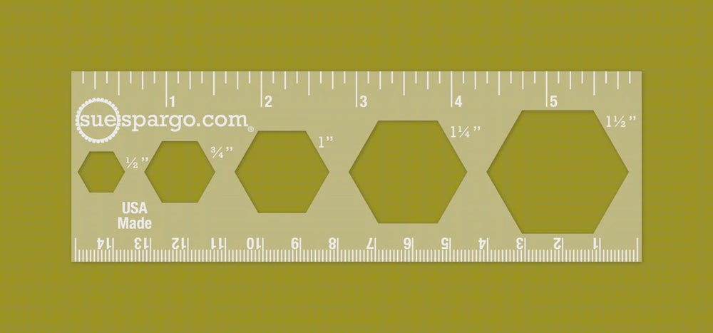6" Hexagon Ruler - Creative Stitching Tools