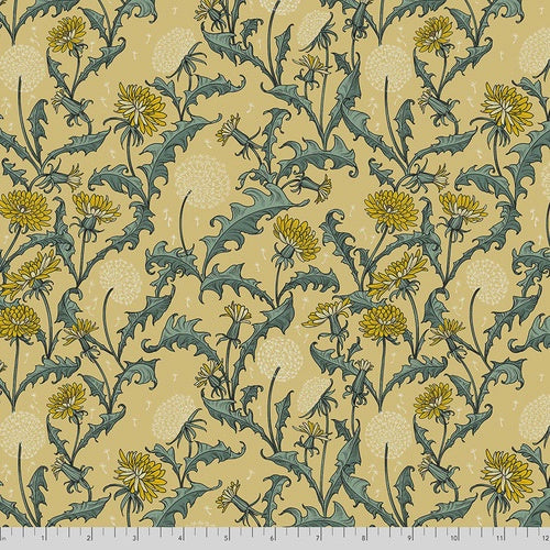 Forest Floor Small Dandelions - Yellow