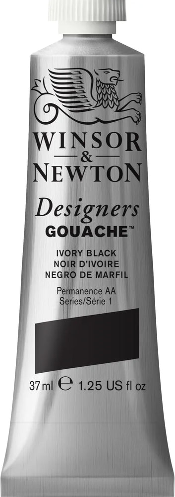 Winsor & Newton Designer Gouache 37 ml Jet Black