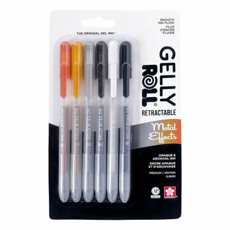 Sakura Gelly Roll Metal Effects 6pc