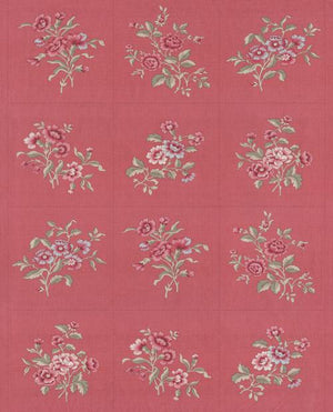 Antoinette Panel 90cm Faded Red