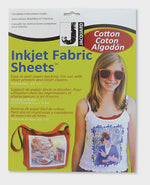 Jacquard Inkjet Cotton Sheets 21 x 27cm pk 10