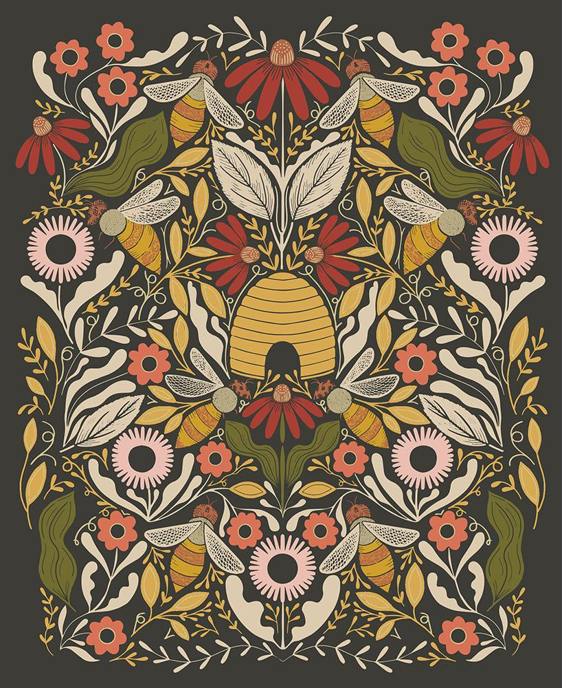 Bee Garden Panel 90cm