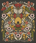 Bee Garden Panel 90cm