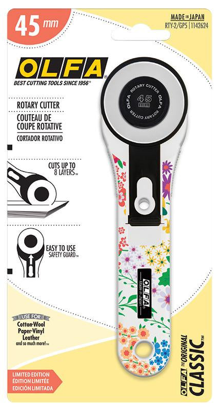 Olfa RTY-2/GP5 Rotary Cutter - 45mm Limited Edition