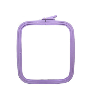 Nurge Plastic Square (Rectangular) Hoop 19.5x22cm - No 3 Pastel Lilac