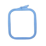 Nurge Plastic Square (Rectangular) Hoop 14.5x16.5cm - No 2 Pastel Blue