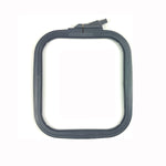 Nurge Plastic Square (Rectangular) Hoop 14.5x16.5cm - No 2 Grey