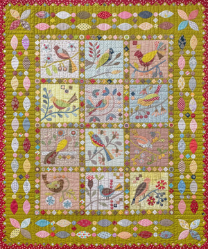 A Paradise of Birds Quilt Pattern