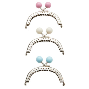 Sew-In Bauble Clasp (3x2.25") Light Blue