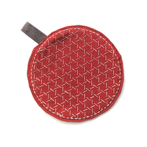 Sashiko Coaster Kit Brick (6pc)