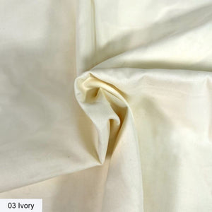 Organic Premium Cotton Solid Ivory