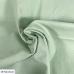 Organic Premium Cotton Solid Pale Green