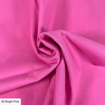 Organic Premium Cotton Solid Bright Pink