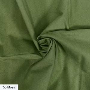 Organic Premium Cotton Solid Moss