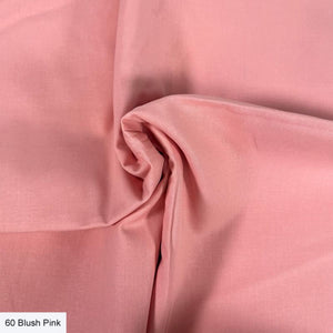 Organic Premium Cotton Solid Blush Pink