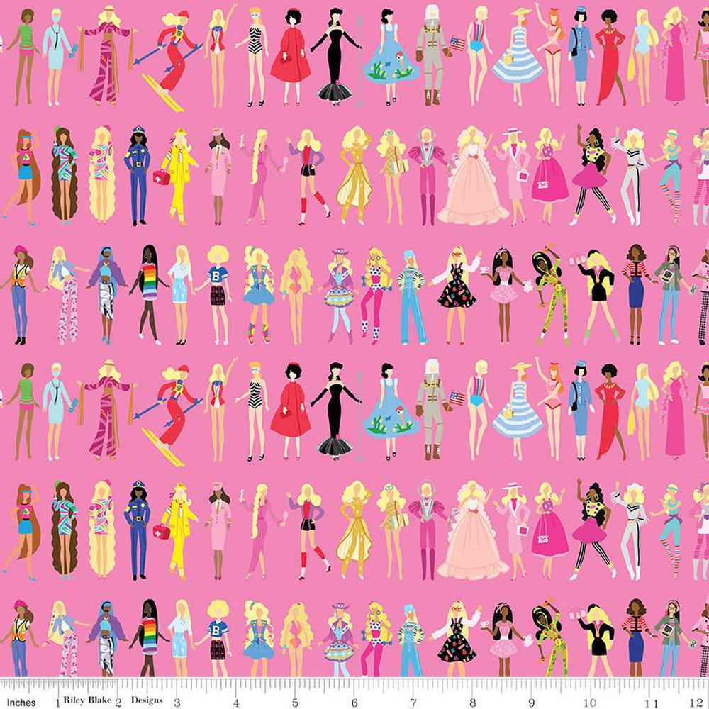 Barbie Dolls - Medium Pink