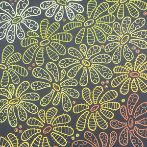 Dylusions Stencil Large Field of Daisies