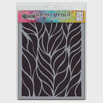 Dylusions Stencil Large Fronds of Fun