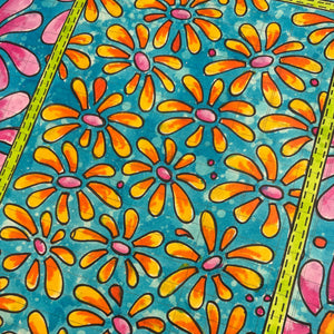 Dylusions Stencil Small Field of Daisies