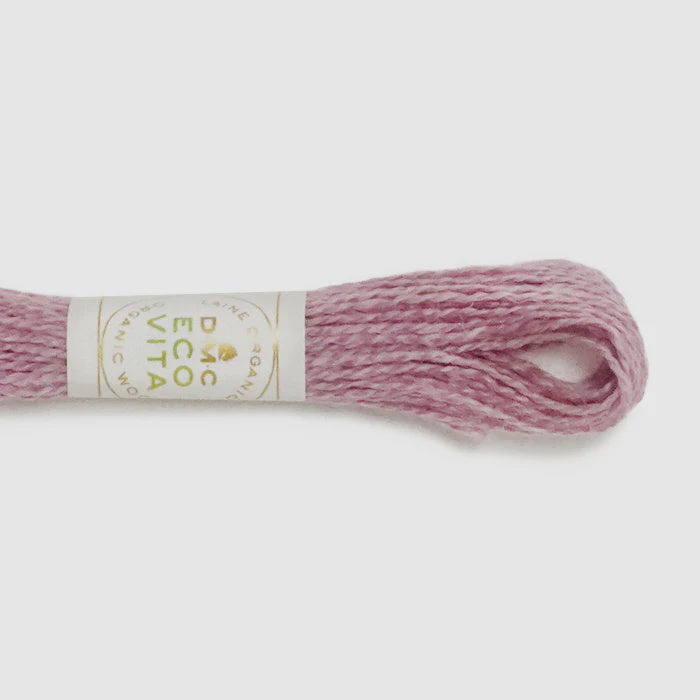 DMC Eco Vita Organic Wool Thread 16m Heather Cochineal