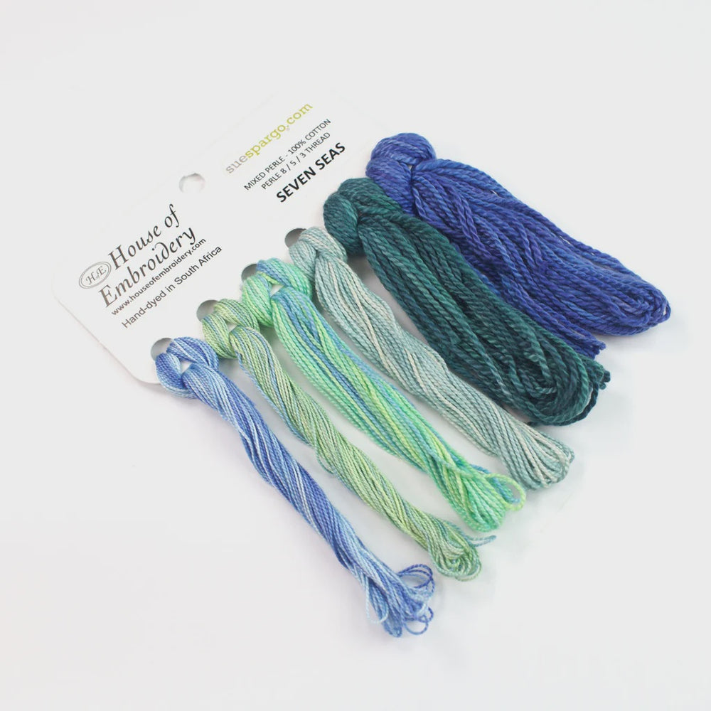 Seven Seas - 6 Colour Thread Collection