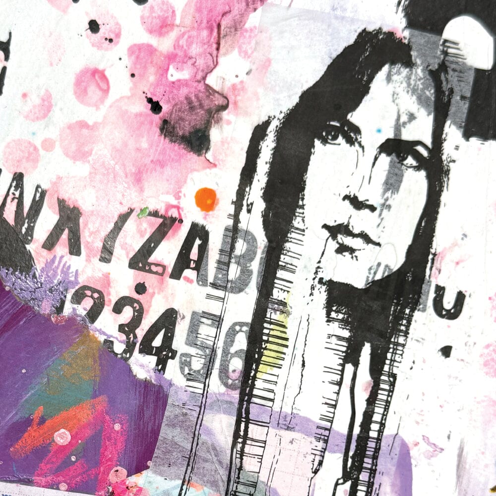Dina Wakley Media Collage Paper - Photo Transfers – BowerBirdNZ