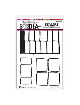 Dina Wakley Media Stamp Set Grid It