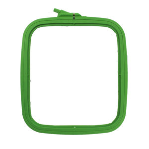 Nurge Plastic Square (Rectangular) Hoop 19.5x22cm - No 3 Green