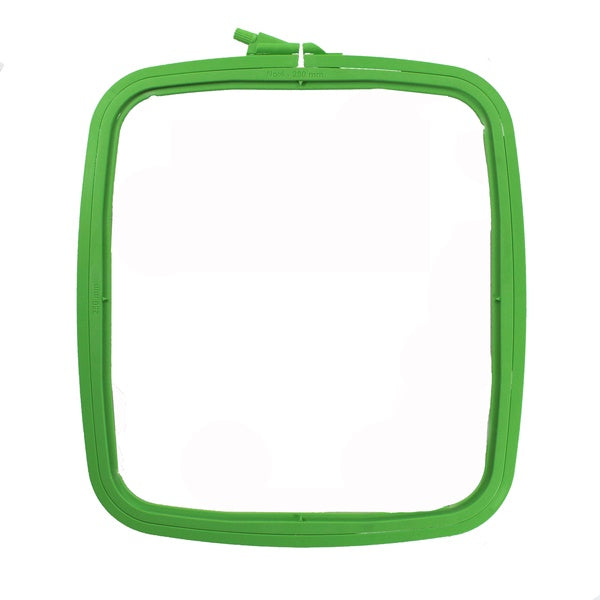 Nurge Plastic Square (Rectangular) Embroidery Hoop 25x28cm - No 4 Green