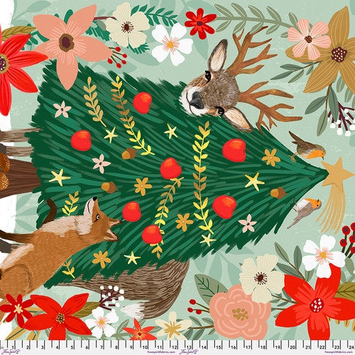 Christmas Pine Panel