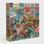 Eeboo 1000pc Puzzle - English Green Market