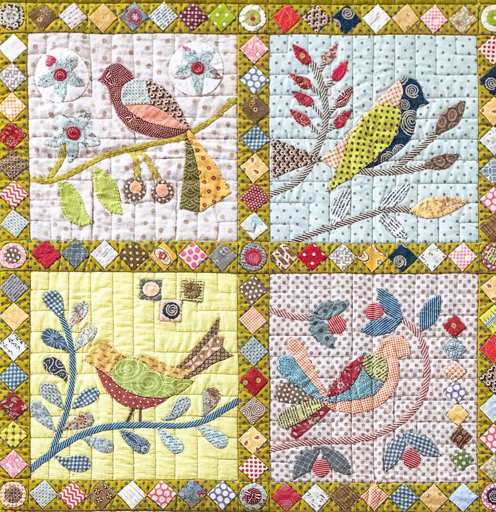 A Paradise of Birds Quilt Pattern