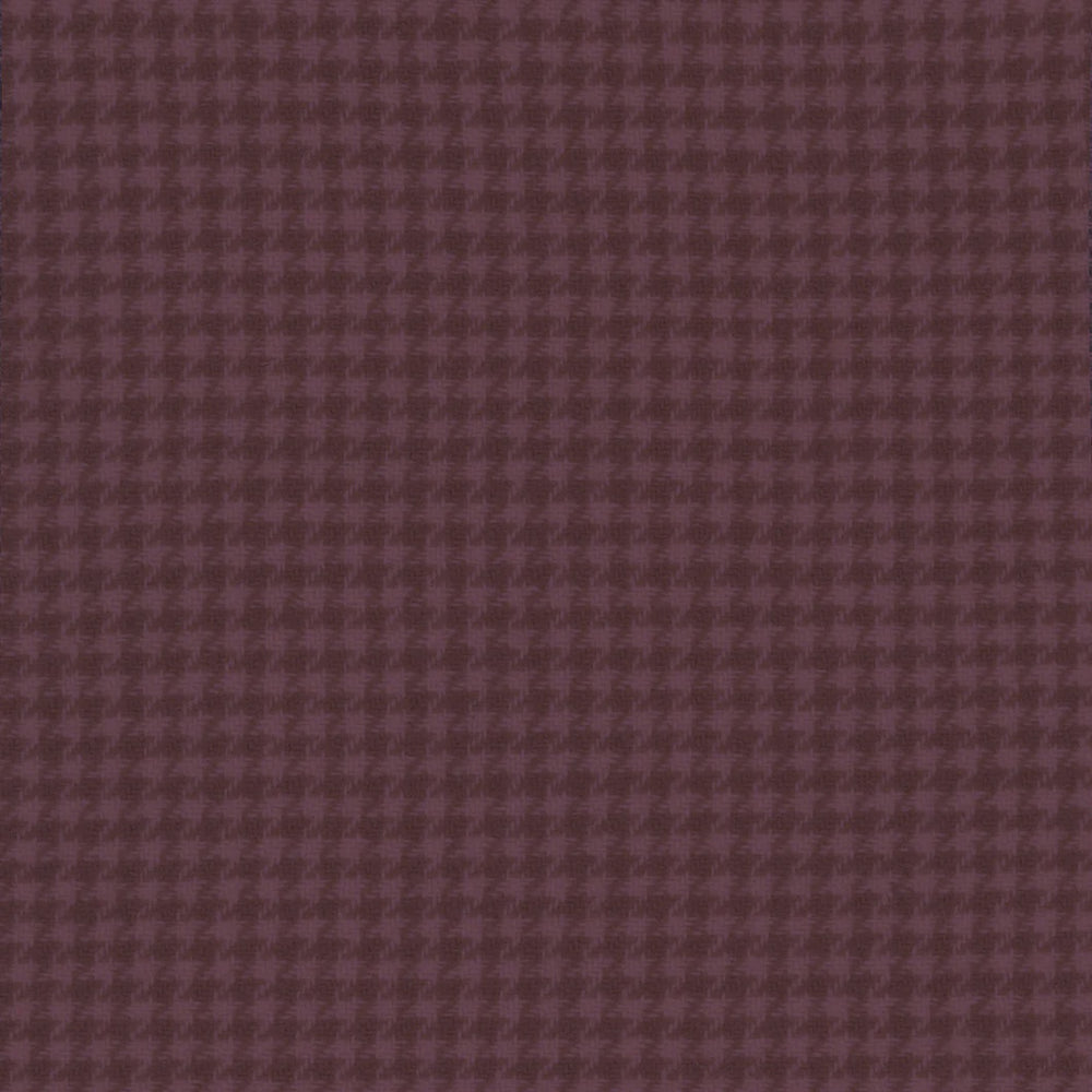 Sue Spargo Houndstooth Wool Fat Eighth Plum