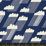 Water Rainclouds - Navy