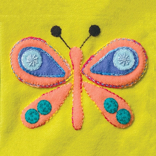 Sue Spargo Pre-Cut Butterrfly Kit - Colourway 1