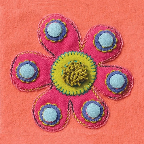 Sue Spargo Pre-Cut Flower Kit - Colourway 1