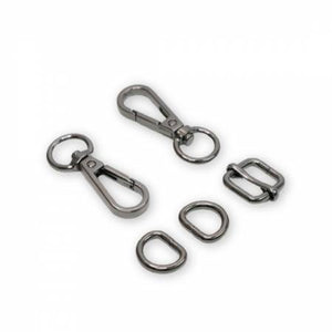 Sallie Tomato Basic Hardware Kit 1/2" Gunmetal