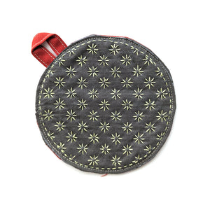 Sashiko Coaster Kit Slate (6pc)