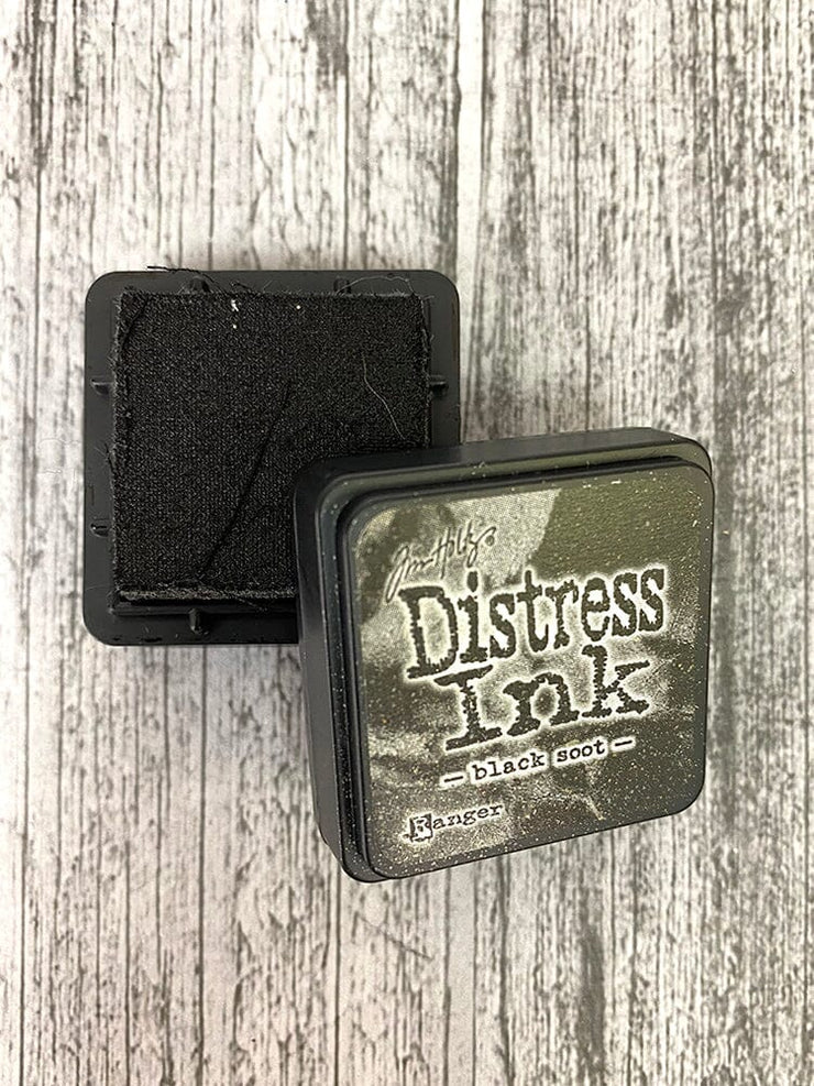 Tim Holtz Mini Distress Pad Black Soot