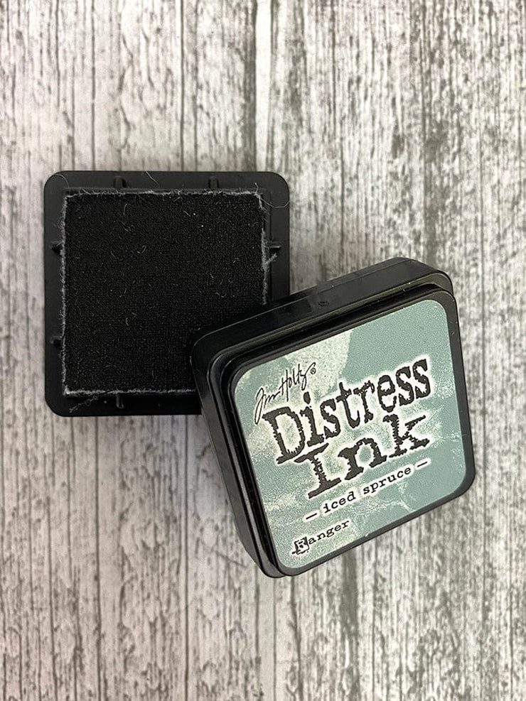 Tim Holtz Mini Distress Pad Iced Spruce