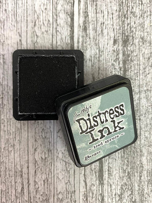 Tim Holtz Mini Distress Pad Iced Spruce