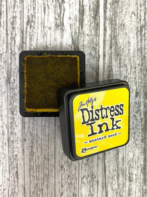 Tim Holtz Mini Distress Pad Mustard Seed