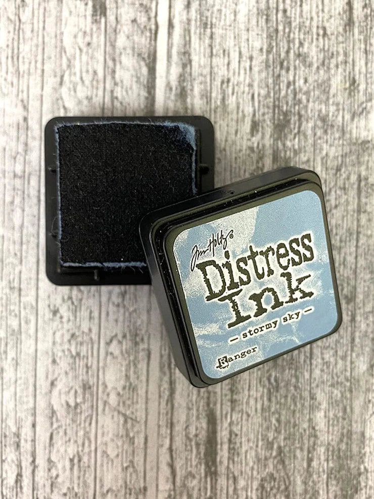 Tim Holtz Mini Distress Pad Stormy Sky