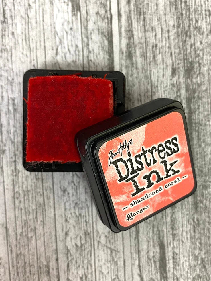 Tim Holtz Mini Distress Pad Abandoned Coral