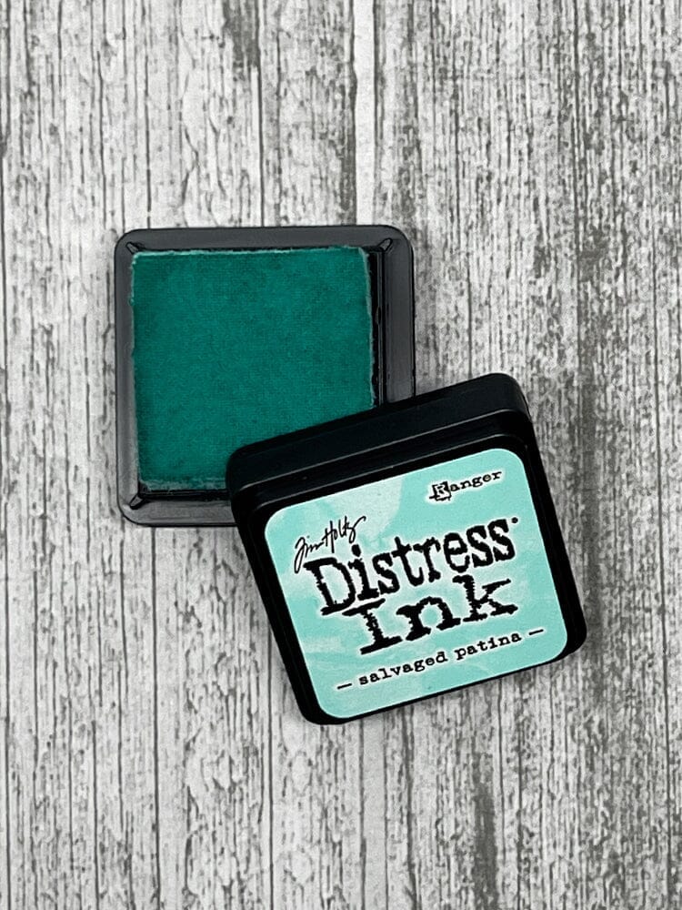 Tim Holtz Mini Distress Pad Salvaged Patina