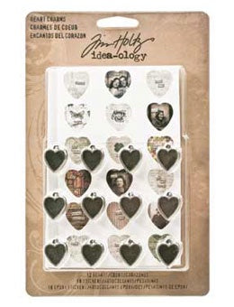 Tim Holtz Idea-ology Heart Charms