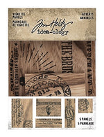 Tim Holtz Idea-ology vignette Panels Adverts