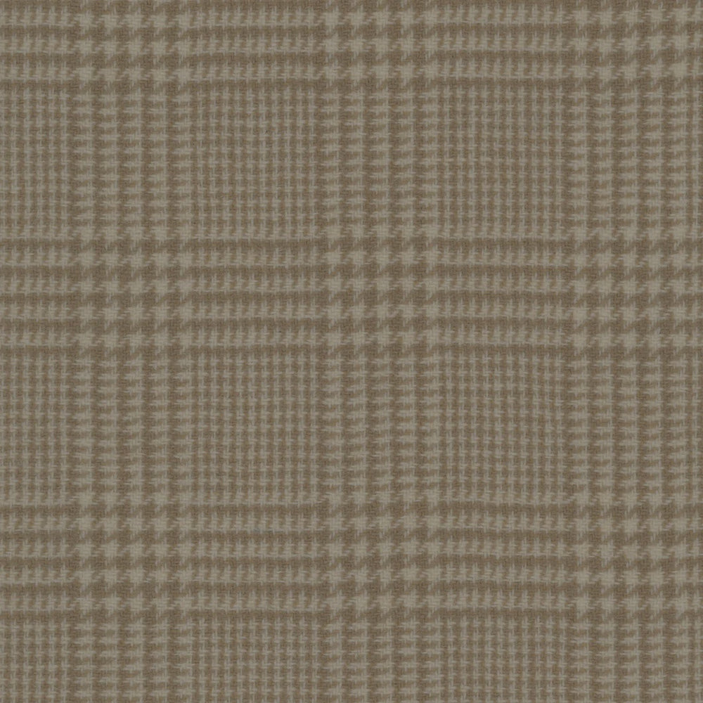 Sue Spargo Glen Check Wool Fat Eighth Pearl Grey